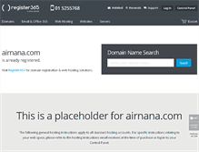 Tablet Screenshot of airnana.com